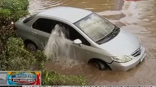 Mga residente at motorista nastranded dahil sa biglang pagbaha [upl. by Erlina]