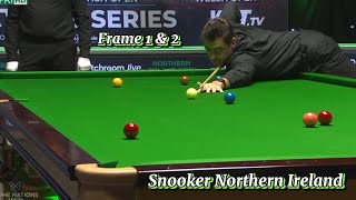 Ronnie O’Sullivan Vs Elite slessor  frame 1 amp 2 Snooker NorthernIreland [upl. by Thorlie]