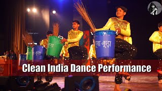 Clean India Dance Performance  Gaadi Waala Aya  Tik Tik Kasam ye khaye  Diven Choudhry [upl. by Spalla]