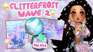 WHAT IS COMING IN 🎄WAVE 2 OF THE GLITTERFROST UPDATE🎁  Royale High Glitterfrost [upl. by Ford]