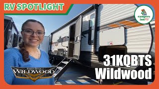 Forest RiverWildwood31KQBTS  by Campers Inn RV – The RVer’s Trusted Resource [upl. by Roht]