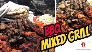 BBQ Mixed Grill  Mixed Grill Platter  Cooking Fusion With Noreen [upl. by Ardeahp]