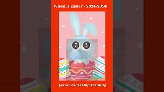 When is Easter US UK Austrailia Canada 20242030 [upl. by Tocci]