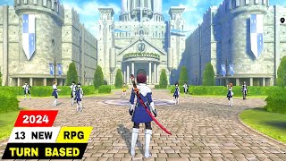 Top 13 Best New TURN BASED Android Games amp iOS 2024  Top New RPG TurnBased for Mobile 2024 [upl. by Towill592]