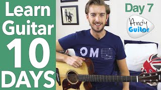 Guitar Lesson 7  Easy Songs with 4 Chords [upl. by Nessa]