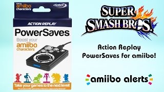 Action Replay PowerSaves for Amiibo Review  Cheat Hack amp BackUp Your Figures [upl. by Annmarie17]