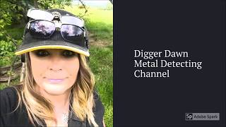 Digger Dawn Metal Detecting Channel  UK Digging with an AT Max [upl. by Sollars]