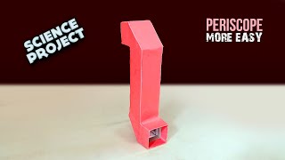 More easy to Make Periscope  Science Project  DIY Simple Periscope [upl. by Gass]