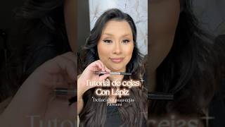 Tutorial de cejas con Lápiz Para principiantes  makeup [upl. by Alisander]