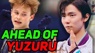 Japan SHOCKED Ilia Malinin beat Yuzuru Hanyu Ilia Malini will show a quint jump [upl. by Enidualc831]