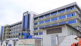 RDC  VISITE DINSPECTION DU CHANTIER DE LHOPITAL GENERAL DE REFERENCE DE KINSHASA EX MAMA YEMO [upl. by Gerkman]