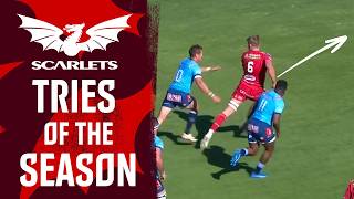 Scarlets Spectacular Tries  Best of URC 202324 [upl. by Olsen]