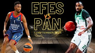 Anadolu Efes vs Panathinaikos BC  Friendly Game Highlights  07 September 2024 [upl. by Akira340]