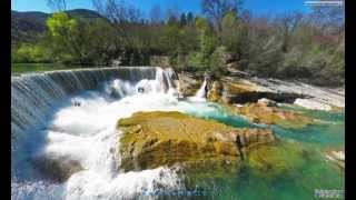 Visite virtuelle de la cascade de la Vis à StLaurentleMinier Gard France [upl. by Nudd]