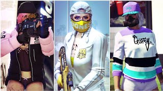 GTA V  5 Female RNG Outfits Ft Fonshway PS4Xbox OnePC [upl. by Enrika161]