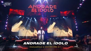 Andrade El Ídolo Entrance  AEW Collision October 21 2023 [upl. by Sink913]