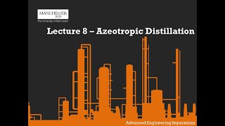 Azeotropic Distillation Options [upl. by Christian]