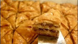 Bakllava per BajramBakllava turke e shpejte petet hapen shume kollaj dhe treten ne gojeBaklava [upl. by Tsui]