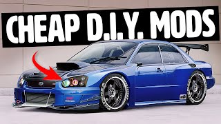 6 CHEAP and FREE Car Mods Anyone Can Do [upl. by Atnohsal]