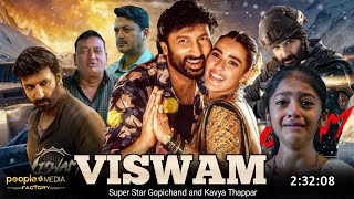 Viswam Full Movie Hindi Dubbed 2024 CollectionGopichand New MovieKavyaSouth Picture [upl. by Quar]