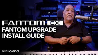 Roland FANTOM EX Upgrade Install Guide [upl. by Sawyere]