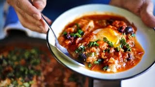 Worlds Best Breakfast Recipe  Shakshuka AKA Tomato Eggs [upl. by Yaresed]