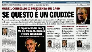 Rassegna stampa 4 GENNAIO 2024 Quotidiani nazionali italiani Prime pagine dei giornali di oggi [upl. by Enilrae608]