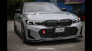 BMW G21 M340i 升級新款G20LCI G21LCI 環形發光水箱罩 鼻頭 [upl. by Zucker]