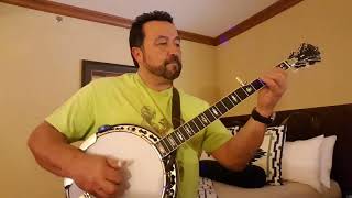 El Cumbanchero based on an arr by J Scroggins on a Stelling Staghorn Banjo [upl. by Felder]