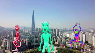 Alien vs Korea Alien Intergalactic Battle in Seoul [upl. by Nirik374]