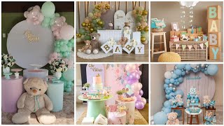 Simple Baby Shower Decorations At Home  Latest Baby Shower Decoration Ideas  Gender Reveal [upl. by Palermo]