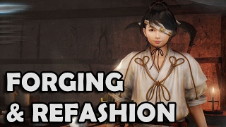 Nioh  How to Forge amp Change Armor Appearance Latest Masterpiece  Refashion Trophy Guide [upl. by Jun]