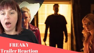 FREAKY  Official Trailer REACTION [upl. by Yadnus]