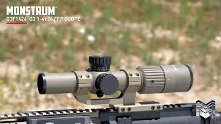 G3 14x24 FFP LPVO Rifle Scope Field of View [upl. by Norean]