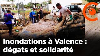 Solidarité après les inondations catastrophiques à Valence pour nettoyer les dégâts  09112024 [upl. by Samled898]