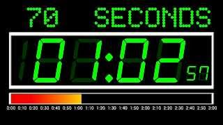 3 Minutes Countdown Digital Version  Remix BBC Countdown  50FPS [upl. by Negeam767]