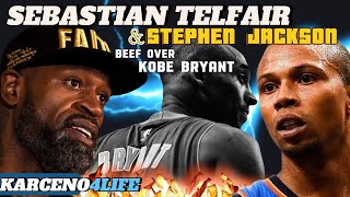 Sebastian Telfair and Stephen Jackson trade words over Kobe Bryant [upl. by Shela224]