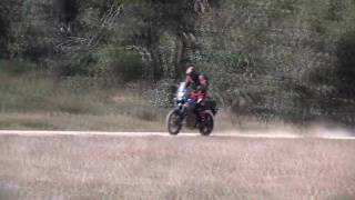 Tenere Yamaha  Australian Test  Some Fun [upl. by Nawiat]