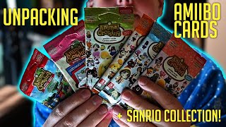 Unpacking ALL The Different Animal Crossing Amiibo Card Packages Including Sanrio Collection [upl. by Madaih215]