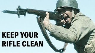 World War 2 Training Film  Why Keep Your Rifle Clean  1943 [upl. by Zeitler]