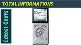 Sony ICDSX733 Digital Voice Recorder The Ultimate Tool for Clear Audio Capture [upl. by Herminia]