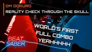 Reality Check Through The Skull FULL COMBO  Expert  Beat Saber [upl. by Tsai219]