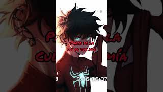 Vas a volverte atrevida  IzukuSpider x Momo  anime edit spiderman manga [upl. by Sukram]