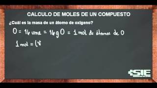 Calculo de Moles de un Compuesto No 4 [upl. by Boland767]