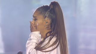 Ariana Grande  Somewhere Over the Rainbow Live at One Love Manchester [upl. by Ylerebmik]