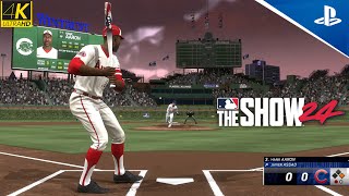 MLB The Show 24  PS5  Conquest 3 inning  vs Cups  4K  Game Play [upl. by Demodena]