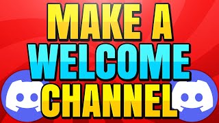 How to Make a Discord Welcome Channel with MEE6 Bot [upl. by Mattah]