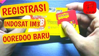 Cara registrasi kartu indosat ooredoo [upl. by Graaf893]