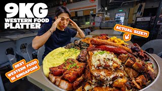 9KG BBQ Western Food Platter Challenge at Mad Charcoal  Best Western Food in Singapore [upl. by Akinam]