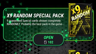 What do you get from 100 x9 random special packs on MADFUT 24 😳😱🙀🤯 [upl. by Adnama151]